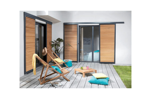 Brise-soleil coulissant